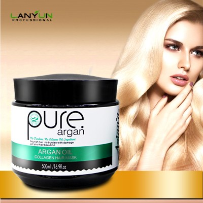 2017 new style private labels pure keratin argan oil hair mask treatment cream